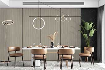 济宁轻奢风格-餐厅