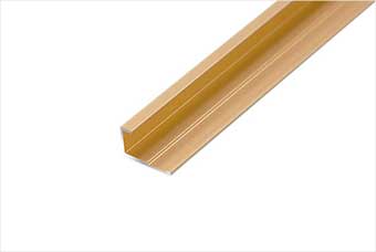 济宁航空纤维墙咔铝合金边条（钛金氧化）