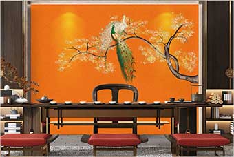 济宁森佰汇航空纤维墙咔（春花秋月）