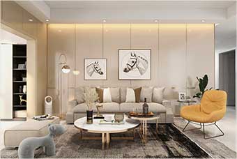 济宁客厅空间案例