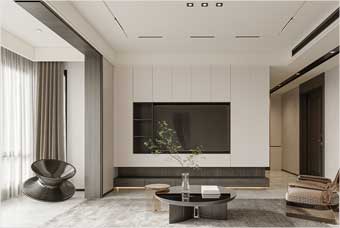 济宁客厅空间案例